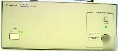 Agilent 83438A erbium ase source w/ opt: 022