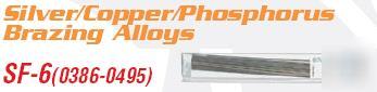 0386-0495 turbo torch sf-6 s/c/p brazing alloy