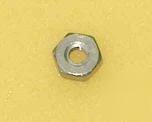 50 stainless steel hex nuts 4-40 x 1/4