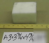 Acetal delrin virgin white 3 X3.75 X4.75