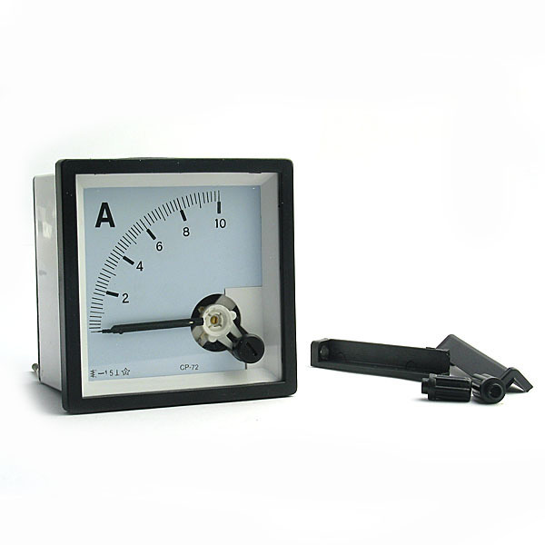 Dc 10A analog panel meter accurate amp current ammeter