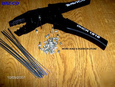 H/d electric meter copper seal crimping tool 50 seals