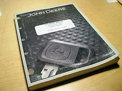 John deere P24 P35 P150 P155 heater service manual jd