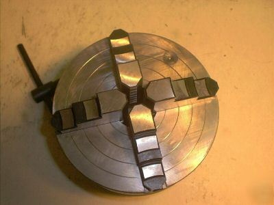 Logan lathe 4 jaw chuck 6