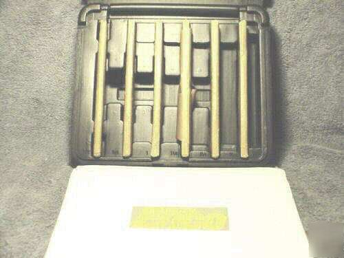 New 1 ea 6 pr 1/8 x 6 parallels set & 8PC. angle blocks