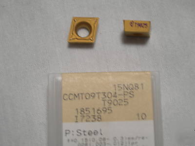 New 10 pcs. tungaloy ccmt 09 T304 ps T9025 inserts n.r