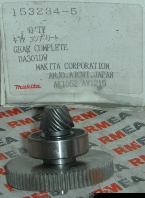 New DA301DW makita gear,complete 