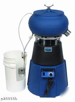 New c&m tlvseries vibratory tumbler V105 finish system