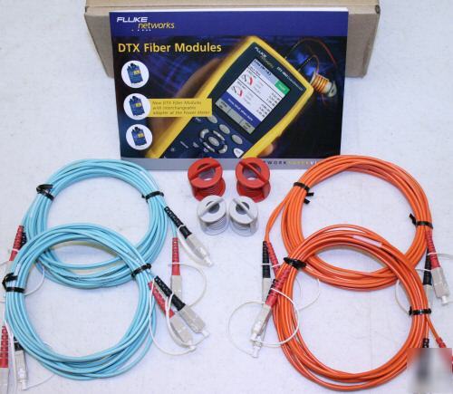 New fluke dtx-mfm 2 fiber modules 4 dtx-1200 dtx-1800