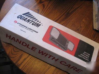 New lithonia emergency lighting unit, halogen lamps