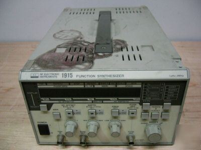 Nf 1910 digital function synthesizer generator