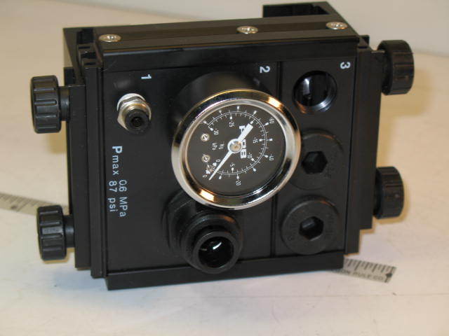 Piab vacuum pump w/ gauge LXLC20 dual 32.01.079 chips