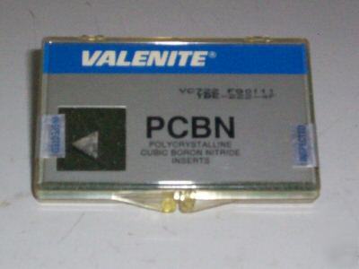 Polycrystalline cubic boron nitride insert valenite tbe