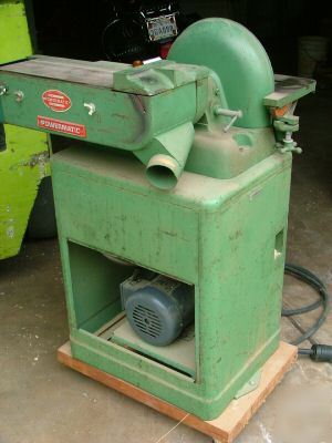 Powermatic belt/disc sander