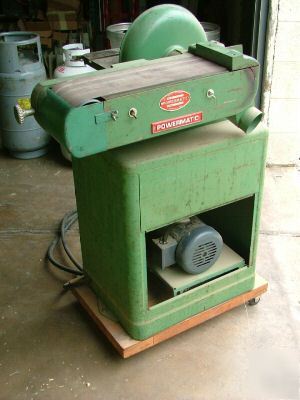 Powermatic belt/disc sander