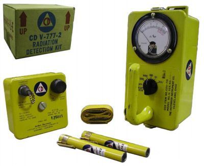 Radiation detector kit fema tested nos