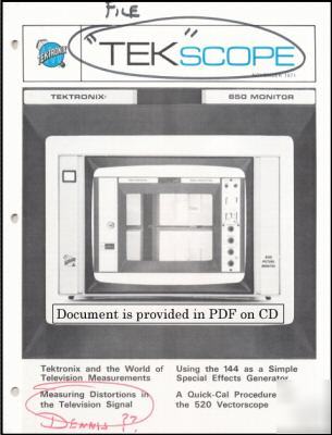 Tekscope november 1971 issue (cd) tv broadcast 520 (+)