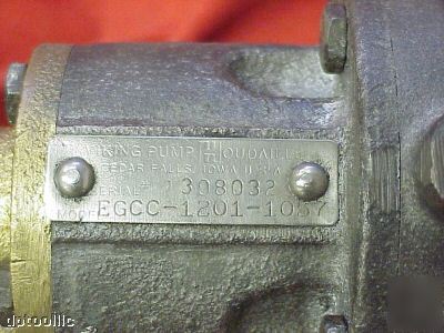 Viking pump for werner & swasey lathe 