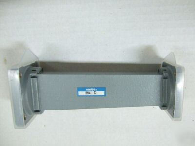Wave line waveguide transition adapter 694-c WR90 WR112
