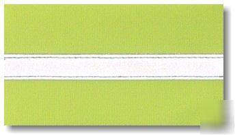 Yellow grey reflective tape, sew on cloth safety 2-1/2