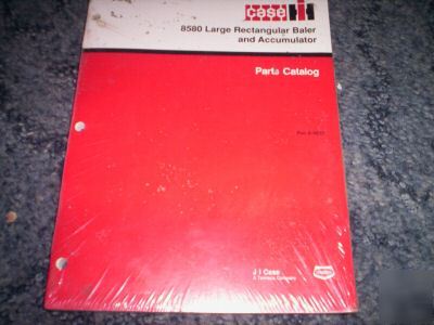 Case ih 8580 large rectangular baler parts catalog