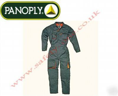 Grey overalls boilersuit, knee pad pockets xxxl