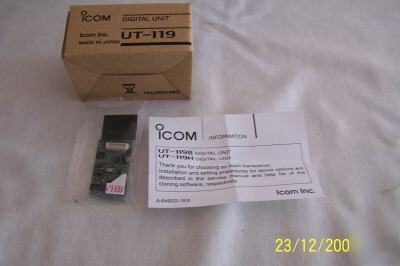 Icom ut-119 6.25 digital plug in board