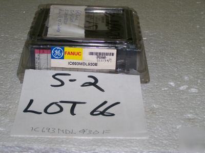 1 fanuc g.e. IC693MDL930F output module relay isolated 