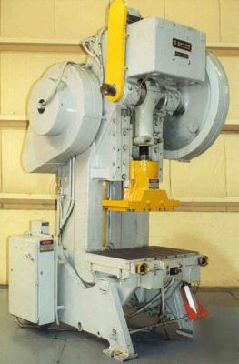 125 ton johnson #125BG-ac obi press 42