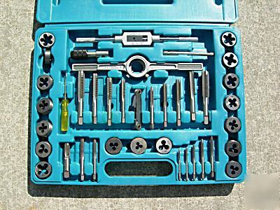 40 pcs 3MM~12MM h.s.s metric tap & die set 