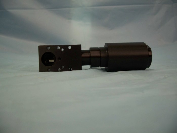 90 degree optical assembly mirrored cross-hair lens 