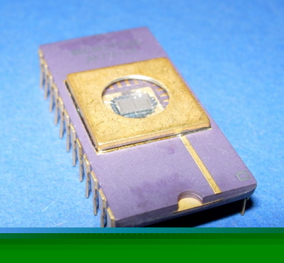 Eprom 1KX8 MCM2708L mot 1979 gold purple ceramic rare 