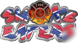 Firefighter decal reflective 12
