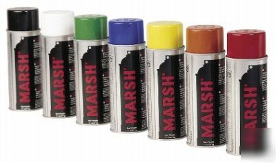 Marsh white stencil spray paint 14FL oz can