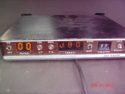 Mph industries radar k-55 used tested & complete 100%