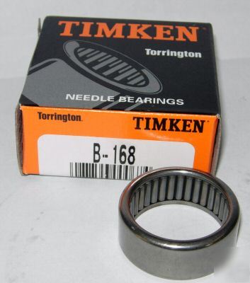 New (1) torrington b-168 needle bearing,1