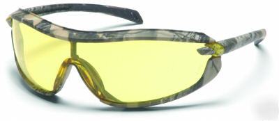 New pyramex XS3 amber antifog safety glasses