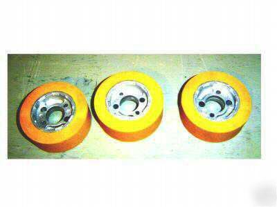 Stock feeder power feeder replacement wheels 30 x 80MM