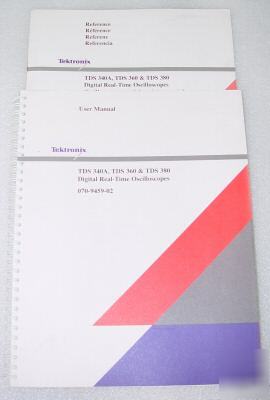 Tektronix TDS380 400MHZ 2GS/sÂ 2CH digitizing + manuals