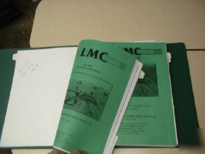 Lmc lewis carter allen hay wheel basket rake manuals 