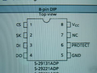 New cmos serial eprom eeprom seiko s-29131ADP qty 50