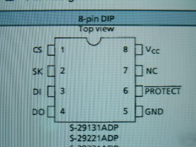 New cmos serial eprom eeprom seiko s-29131ADP qty 50