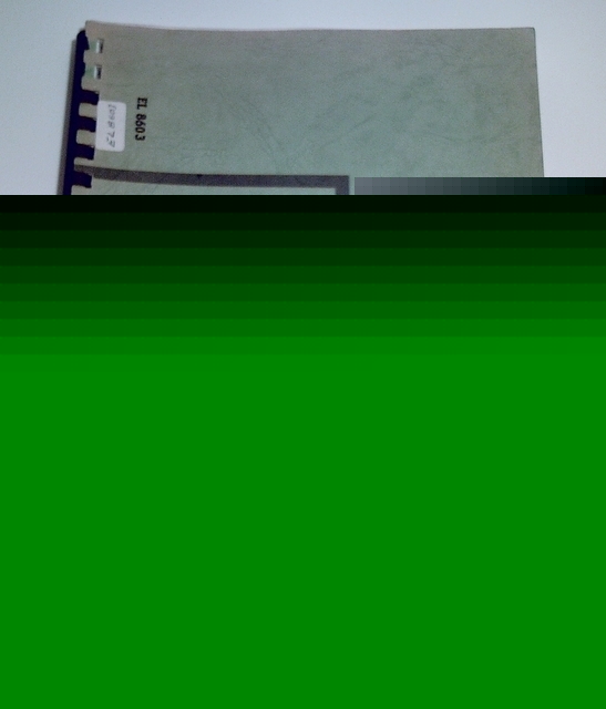 Philips EL8603 tv encoder service manual el 8603