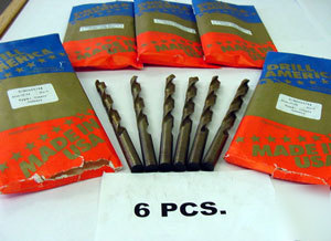 12 pcs. import #4 cobalt jobber drills