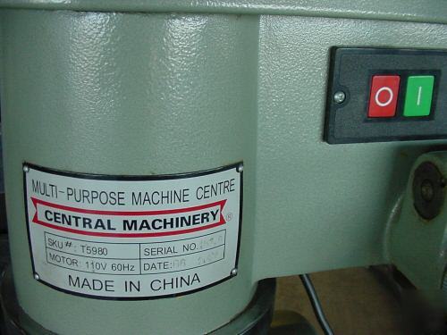 3 in 1 lathe mill drill press 110VOLT excellent 