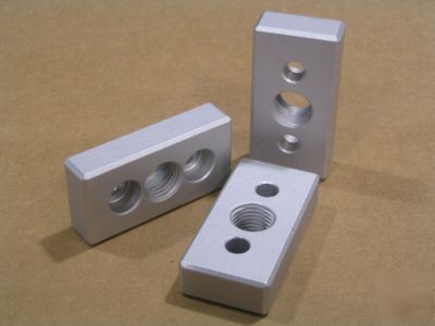 8020 aluminum manifold plate 25 s 25-2151