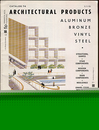 Braun catalog architecture metal 1960S design treillage