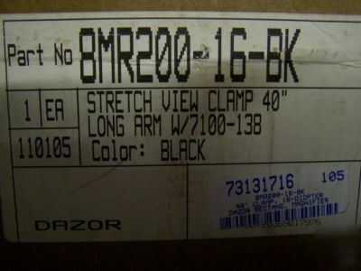 Dazor 8MR200-16-bk magnifier stretch light