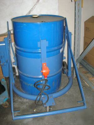 Drum carrier, industrial pneumatic vibrator