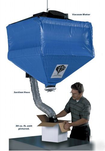 Fpp-P30 -- flowable packing peanut vacuum